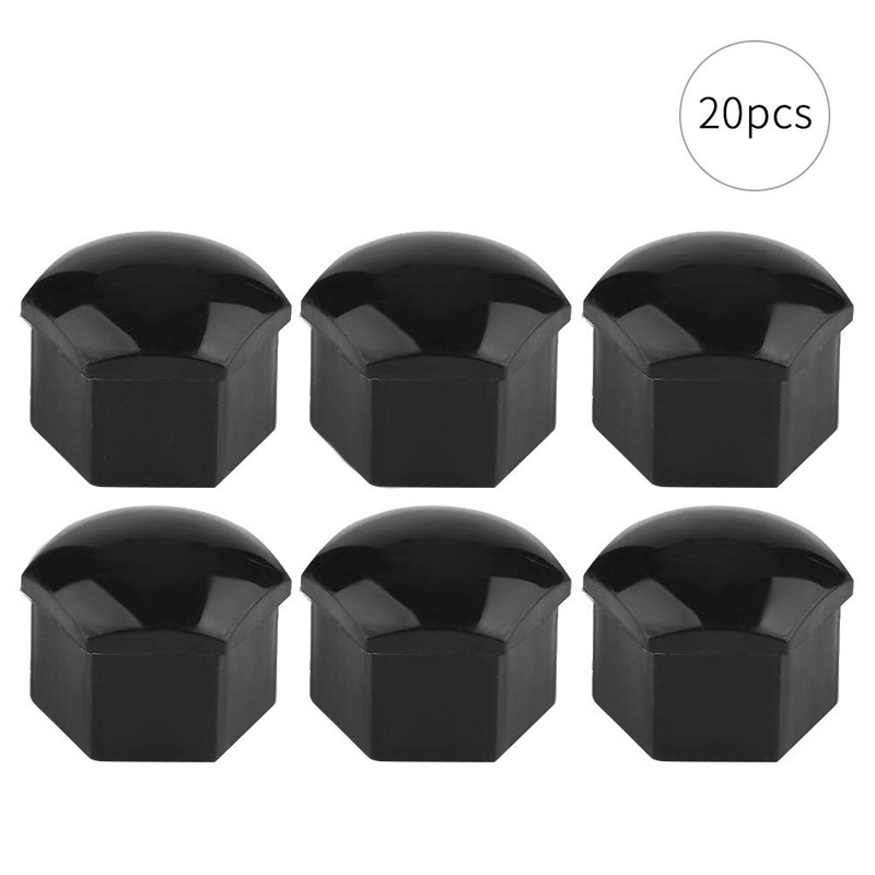 Car Wheel Nut Cap Covers - 20pcs, 21mm Nut Protection