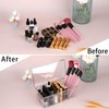 SUMTree Plastic Lash Extension Organiser Box with 6 Compartments