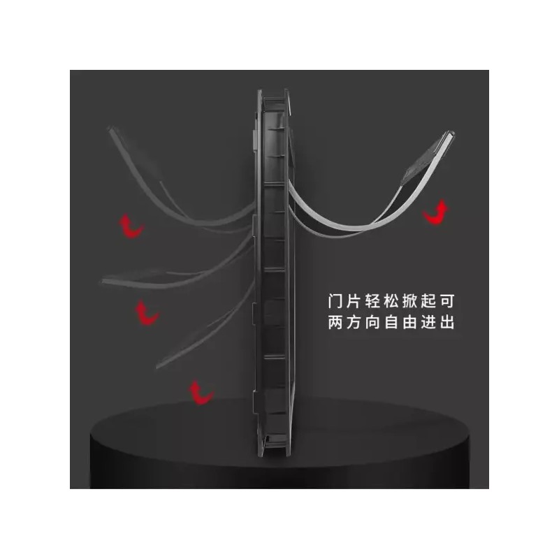 A. M 펫도어 중형견 개구멍 현관 펫도어중형견 출입구 PVC [D.
