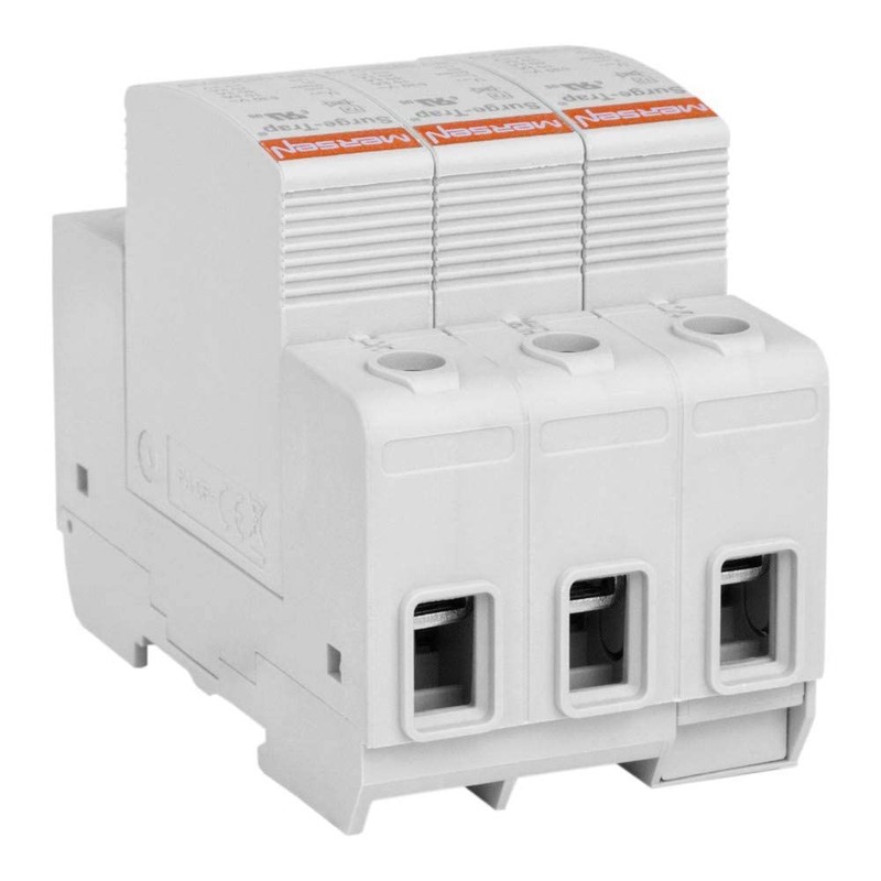 Lightning current arrester DC type T1 T2 4P 12.5kA surge