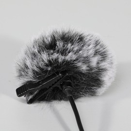 HUIKKJP Pin Microphone Windmuff, Pin Microphone, Windscreen, Noise Reduction, Microphone, Accessories, Loudspeaker, Pack of 2 (1 cm)