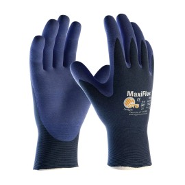 PIP 34-274 MaxiFlex Elite Lightweight Gloves, Nitrile Foam Grip, 6 Pair / SM-XL - Small