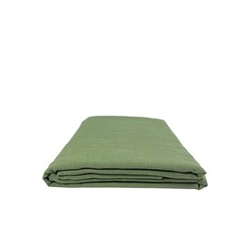 Ger3as Linen Bed Sheet without Rubber 100% Stonewashed Natural Linen Sheet Throw Linen Washed