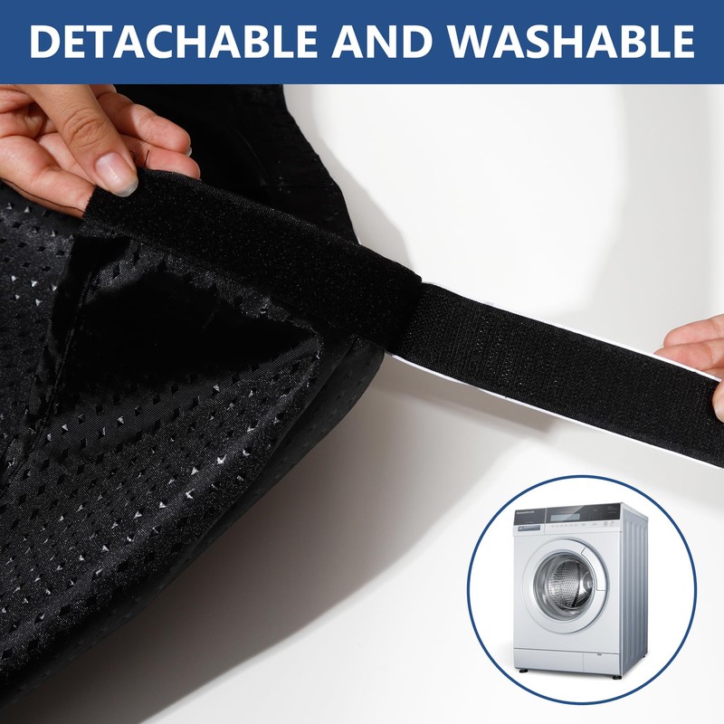 Fabric Sink Skirt for Pedestal Sinks – Waterproof Under Sink