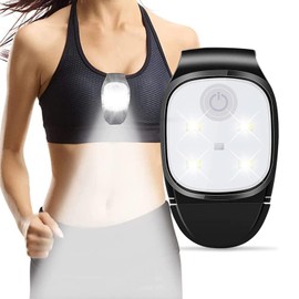 Aninako Walking Light, Running Light, USB Chargable, LED Outdoor Night Grip Running Light, Multipurpose Super Light Walking Light, Suitable for Night Running, Camping, Excursions, Dog Walking