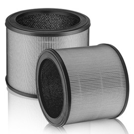 A230 Replacement Filter for Winix A230 A231 Air Pur-ifier, True High Efficiency Replacement Filter Size O 1712-0100-00, 3-in-1 H13 Grade True Filter 2 Pack