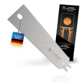 Hardtwerk® Replacement saw blade for Japanese saw Hanzo - Ryoba made of SK4 carbon steel - 240 mm replacement saw blade for fine saws