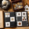 Coin Flip Holder Albums - 60 Pockets 2x2 inches Blue