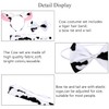 Yi'antai 4-Piece Dairy Cattle Costume Set, Dairy Cattle Ears Headband,