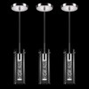 Esfos Pendant Ceiling Light Fixture, LED Kitchen Lighting Crystal Pendant