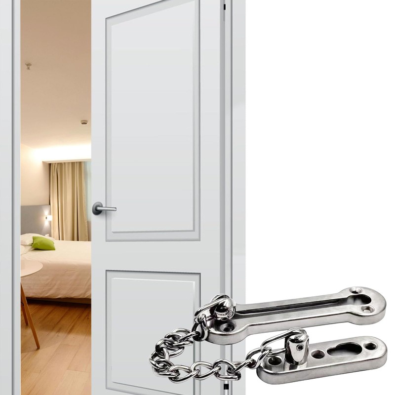 Miayaya Heavy Duty Door Chain Lock Stainless Steel Anti-Theft Door