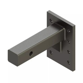 Wallace Forge (1) RE2500 2-1/2" SOLID TUBE W/PLATE RATED 24,000 LBS. 8 Mounting holes.