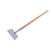 Aqbau® Ice Scraper with Handle Galvanised 20 cm Sharp Ice