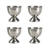 4 Pcs Stainless Steel Egg Cups Egg Display Stand Holders