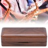 Solid Wood Mouthpiece Case Box Portable Storage for Sax Musical