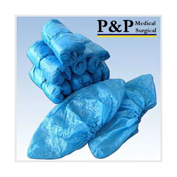 P&P Medical Surgical Disposable Shoe & Working Boot Covers Waterproof