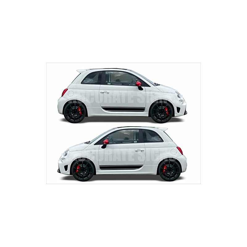 Stickers for 500 Side stripes Door Graphics Decal Sticker Kit