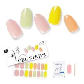 Stickers Para Uñas Uv Gel Nail Hoja Sticke                                                                                                            