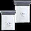 Set of 400 Ziplock Bags, Resealable Set, 8 x 12,