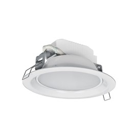 Volteck Lait EMP-101LC, Luminario LED empotrado redondo de 6 W, luz cálida