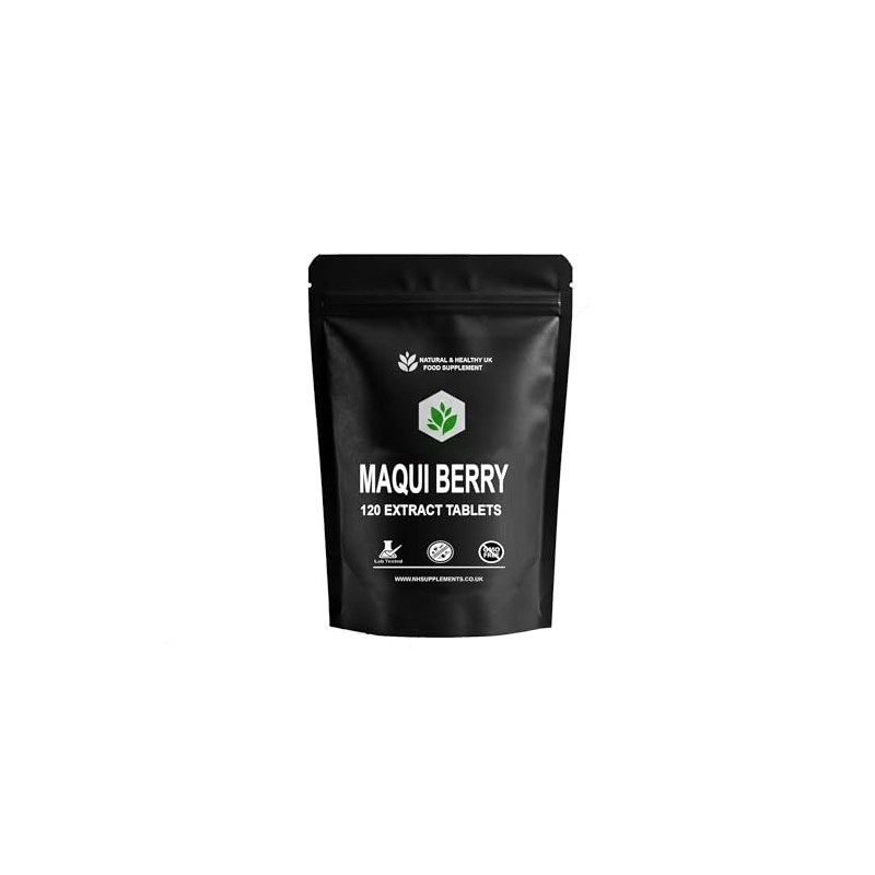 Maqui Berry Extract - 120 Tablets - Natural & Healthy