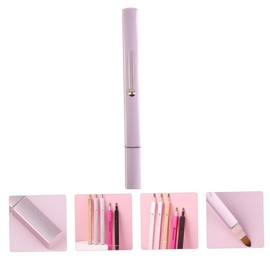 FRCOLOR Aluminum Handle Double-ended Brush Multi-use Cosmetics Brush Ideal for All Makeup Lovers Simple to Clean