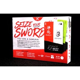 Trace Historical Games  NIS Katana Card Game - Two Samurai Battle, Only One Will Become Shogun