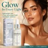 Dry Oil, Body Glitter Oil Liquid Highlighter, Fast-Absorbing Face Brighten,