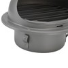 Stainless Steel Round Air Vent Louvered Cover Waterproof Windproof External