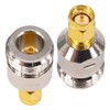 BOOBRIE SMAP to NJ (Male) Coaxial Converter Connector, Low Loss