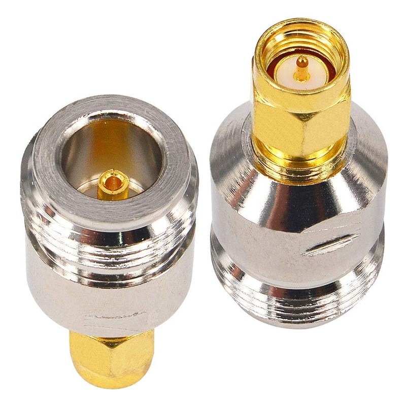 BOOBRIE SMAP to NJ (Male) Coaxial Converter Connector, Low Loss