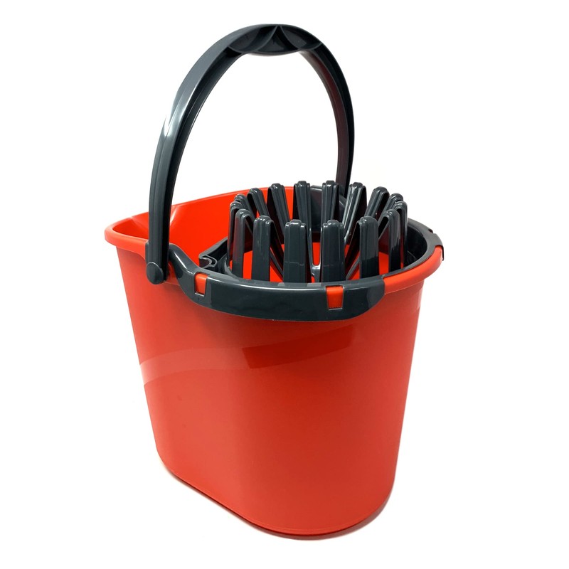 PLASTIFIC Strong and Durable Plastic Bucket with Carry Handle -