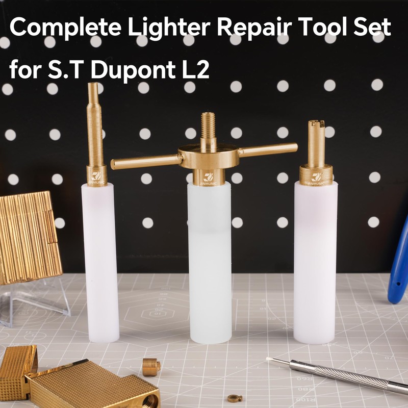 JINMUNIC Complete Lighter Repair Tool Set for S.T Dupont L2