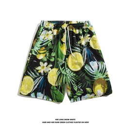 Men's Beachwear Board Shorts Rash Guard Swim Bottoms Beach Shorts TK69 3XL/K2161 Pink 5ea