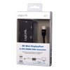 LogiLink CV0110 4K Mini DisplayPort to DVI/HDMI/VGA Adapter Black
