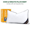 OTOSTAR 12x20 Down Alternative Fill Throw Pillow Insert-100% Cotton Cooling