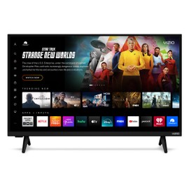 VIZIO 40-inch Full HD 1080p Smart TV with DTS Virtual: X, Alexa Compatibility, Chromecast Built-in, Bluetooth Headphone Capable (Renewed)