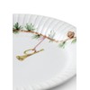 Kähler Hammershøi Christmas Plate Diameter 19 cm Handmade with Watercolour
