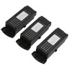 3pcs 3.7V 1800mAh Remote Control UAV Lithium Battery High Capacity