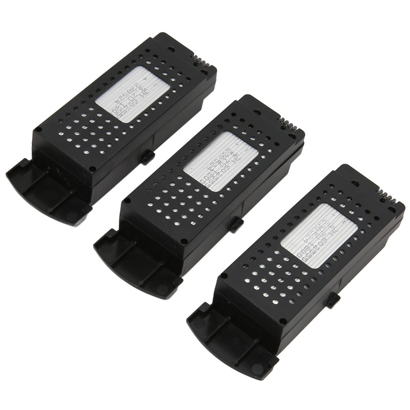 3pcs 3.7V 1800mAh Remote Control UAV Lithium Battery High Capacity