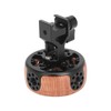 Round Side Camera Handle Handgrip Wooden Quick Release NATO Rail