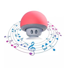 Unbranded Portable Mini Wireless Mushroom Bluetooth Speakers with Built-in Mic