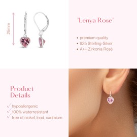 ARS-ARGENTI Earrings Women Girls Sterling Silver 925 Gold 18K Hypoallergenic, Sterling Silver Yellow Gold Stainless Steel, No Gemstone