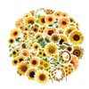 Bric Dodo Pack of 50 Sunflower Stickers Car Laptop Phone