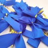 MIKEMENG 50pcs 3-1/2" Double Face Satin Ribbon Bows with Twist