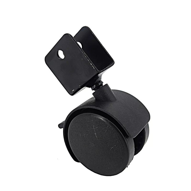 FixtureDisplays 2" Edge Mount 0.7" Board Plastic Wheel 360 Rotation