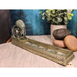 Ebros Gift Marine Terror Call of Cthulhu Skull Sea Monster Incense Burner Holder Figurine