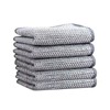 BHSTTNIXP Silver Cleaning Cloth,Non-scratch Scrubbing Wire Dishwashing Rags,Wire Cleaning Cloths,Steel