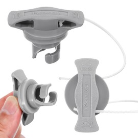 NUOBESTY Set of 2 PVC Air Valve Caps - Compact Valve Covers for Inflatable Boats Kayaks and Paddleboards Strong Sealing for Safe Inflation