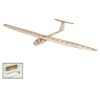 F1501 Balsa Airplane Glider 1550mm Wingspan Easy to Control Wood